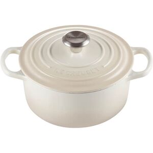 Le Creuset Signature Meringue Cast Iron 26cm Round Casserole