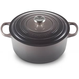 Le Creuset Signature Flint Cast Iron 28cm Round Casserole