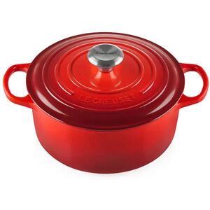 Le Creuset Signature Cerise Cast Iron 30cm Round Casserole