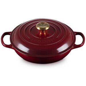 Le Creuset Signature Rhone Cast Iron 26cm Shallow Casserole