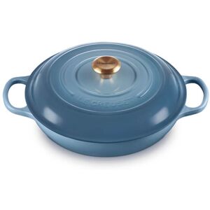 Le Creuset Signature Chambray Cast Iron 30cm Shallow Casserole