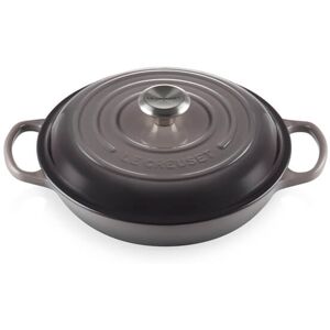 Le Creuset Signature Flint Cast Iron 30cm Shallow Casserole