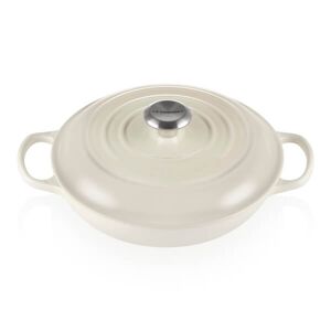 Le Creuset Signature Meringue Cast Iron 30cm Shallow Casserole