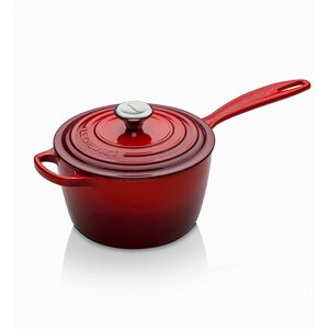 Le Creuset Signature Cerise Cast Iron 18cm Saucepan