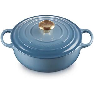 Le Creuset Signature Chambray 24cm Round Sauteuse