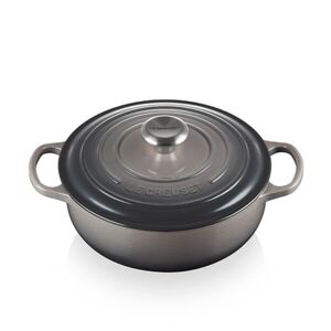 Le Creuset Signature Flint 24cm Round Sauteuse