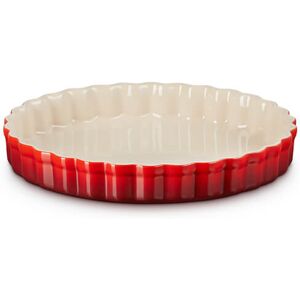 Le Creuset Cerise 24cm Fluted Flan