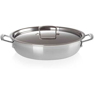 Le Creuset 3-ply Stainless Steel 30cm Non Stick Shallow Casserole