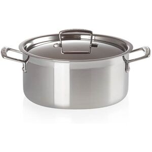 Le Creuset 3-ply Stainless Steel 24cm Shallow Casserole