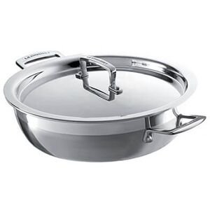 Le Creuset 3-ply Stainless Steel 24cm Shallow Casserole