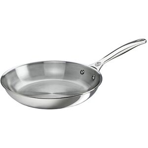 Le Creuset Signature Stainless Steel 26cm Frying Pan Stainless Steel Interior