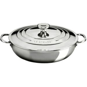 Le Creuset Signature Stainless Steel 30cm Shallow Casserole