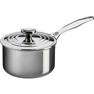 Le Creuset Signature Stainless Steel 18cm Saucepan With Lid