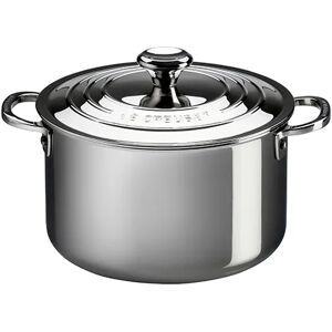 Le Creuset Signature Stainless Steel 28cm Stockpot With Lid