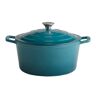 APS Cast Iron Casserole Dish blue 20.0 H x 28.0 W cm