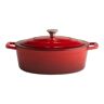APS Cast Iron Casserole Dish red 17.0 H x 33.0 W cm