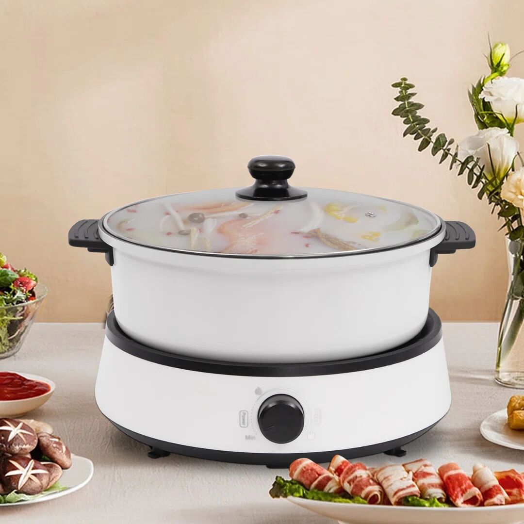 Photos - Stockpot Belfry Kitchen 4L Electric Removable Non-Stick Hot Pot Cooker With Multi-P