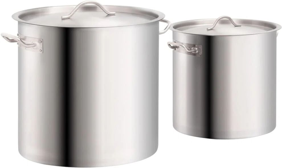 Photos - Stockpot Belfry Kitchen Daley Pot Set gray 40.0 H x 40.0 W cm