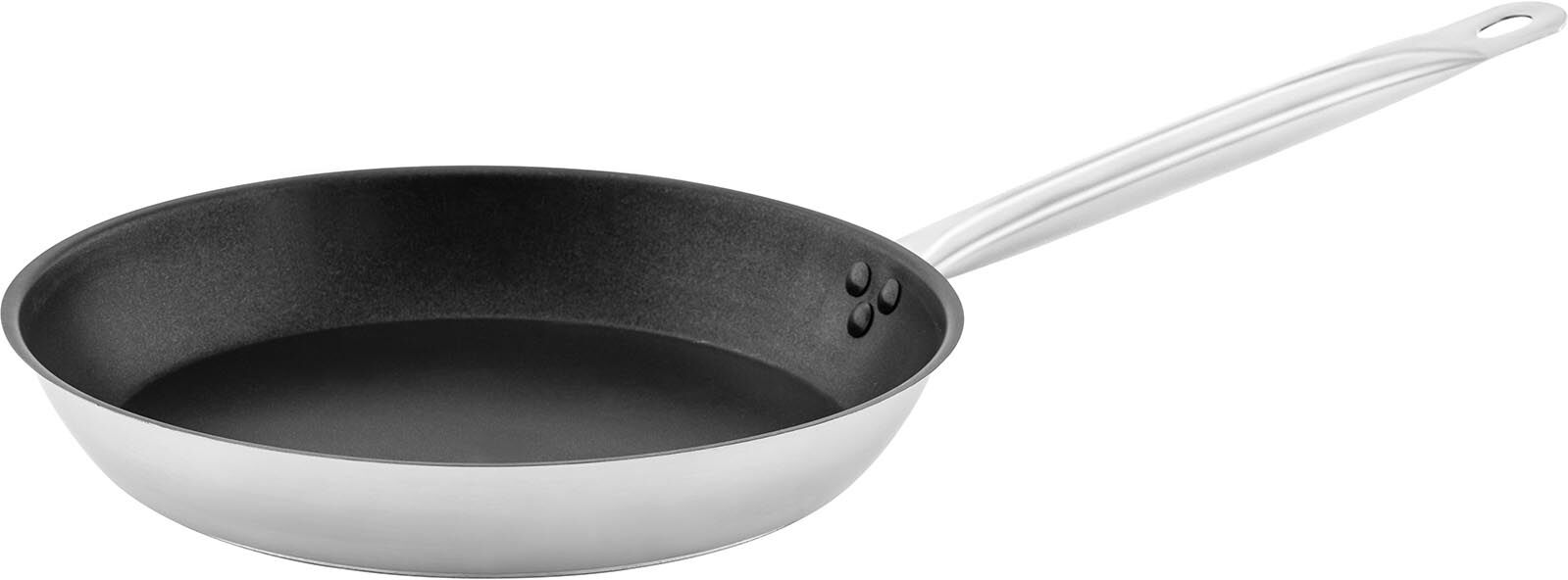 Royal Catering Stainless Steel Frying Pan - coated - Ø 32 x 5 cm RCFP-32NS