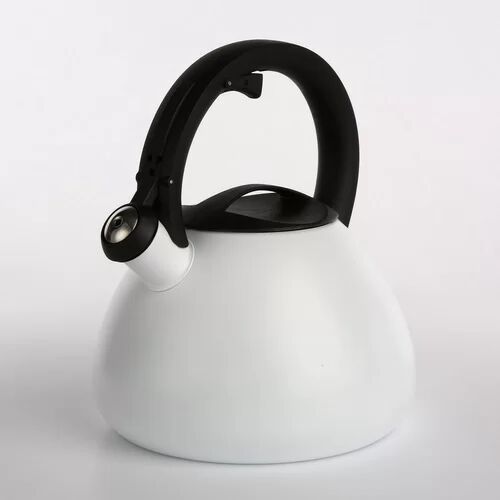 Symple Stuff Massengill 2.5L Whistling Stovetop Kettle Symple Stuff  - Size: 60 cm H x 90 cm W