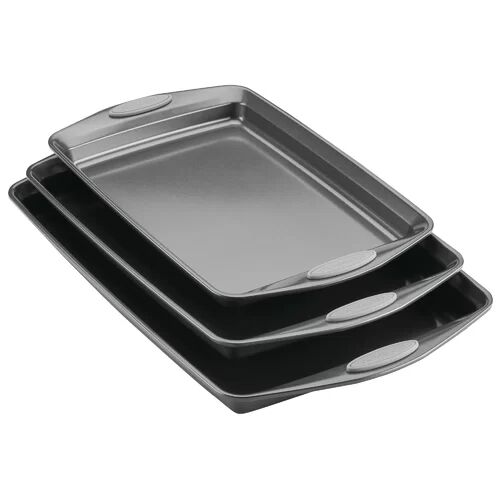 Rachel Ray Non-Stick Bakeware 3 Piece Cookie Pan Set Rachel Ray 200cm H x 120cm W x 62cm D