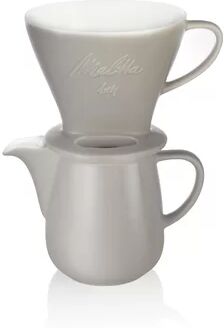 Melitta Cone & Jug Pour Over Set Melitta Finish: Grey 37cm H X 12cm W X 22cm D