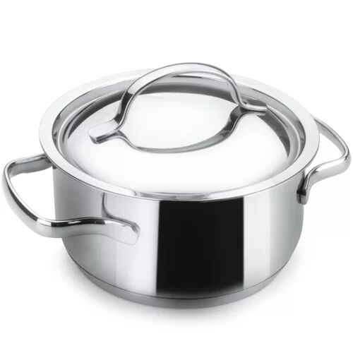 Symple Stuff Norberto Stainless Steel Round Casserole Symple Stuff Capacity: 2.5L  - Size: Rectangle 80 x 150cm