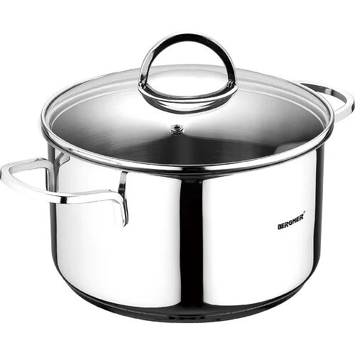 Bergner Classic Stainless Steel Round Casserole Bergner Capacity: 4.7 L  - Size: