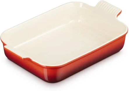 Le Creuset Stoneware Heritage Rectangular Dish 32cm Le Creuset Mini (Under 3 Quarts)