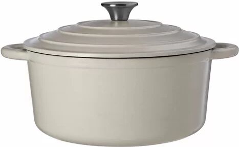 Symple Stuff Cast Iron Round Casserole Symple Stuff Capacity: 5.2L  - Size: 40cm H X 35cm W X 50cm D