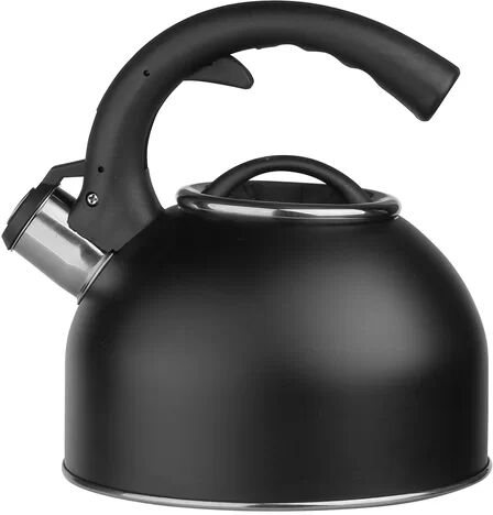 Symple Stuff Matherne 2.7L Stainless Steel Whistling Stovetop Kettle Symple Stuff  - Size: 59.4cm H x 42cm W x 5cm D