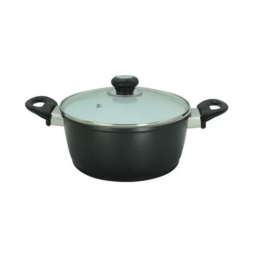 Symple Stuff Vanesa Stock Pot with Lid Symple Stuff Size: 24cm diameter  - Size: