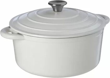 Symple Stuff Cast Iron Round Casserole Symple Stuff Capacity: 5.2L  - Size: Small