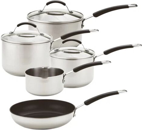 Meyer 5 Piece Stainless Steel Non Stick Pots and Pans Set Meyer 91 cm H x 61 cm W