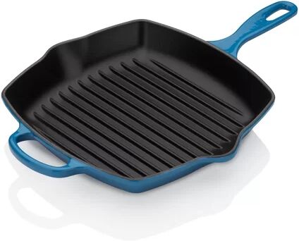 Le Creuset Signature Cast Iron Square Grillit 26cm Le Creuset Colour: Marseille Blue