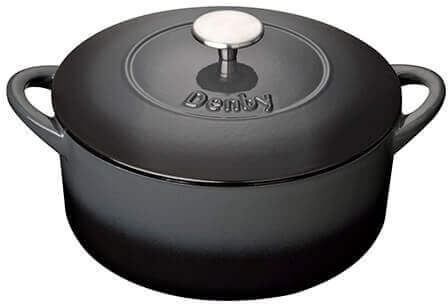 Denby Halo Cast Iron 24cm Round Casserole