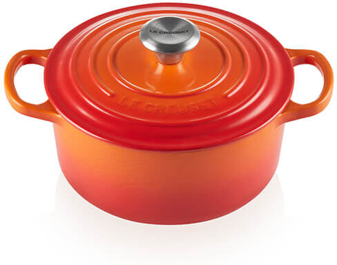 Le Creuset Signature Volcanic Cast Iron 24cm Round Casserole