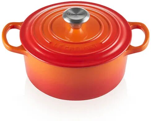 Le Creuset Signature Volcanic Cast Iron 24cm Round Casserole