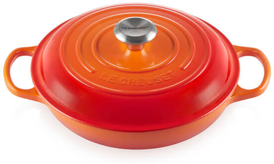 Le Creuset Signature Volcanic Cast Iron 30cm Shallow Casserole