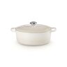 Le Creuset Signature Oval Dutch Oven Meringue "29 cm