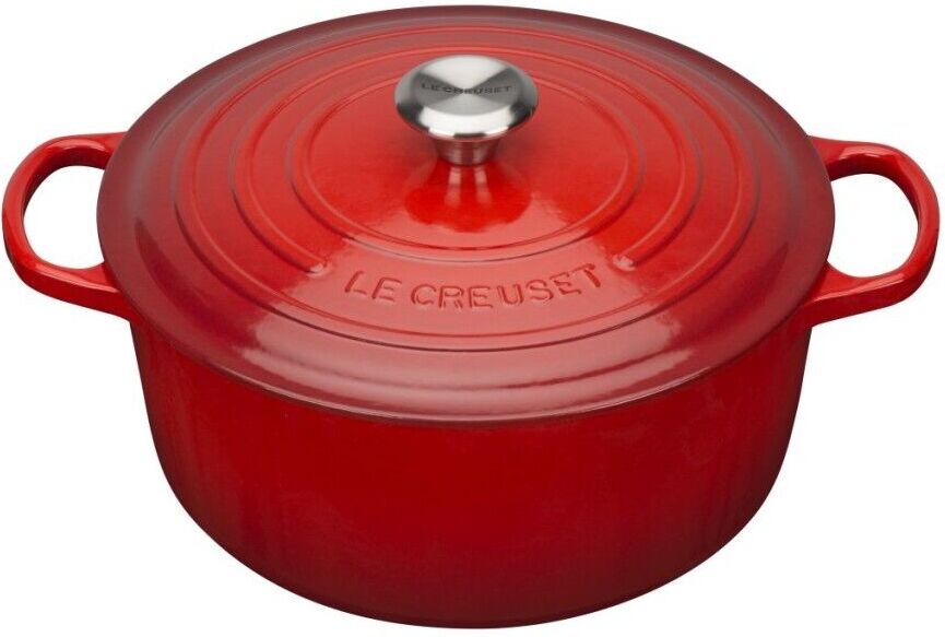 Le Creuset Signature Round Dutch Oven Cerise "26 cm