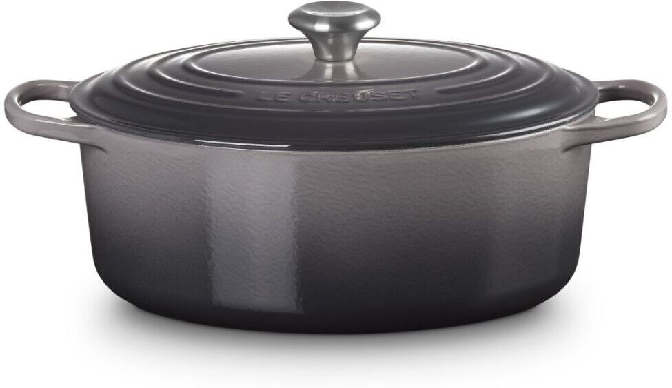 Le Creuset Signature Oval Dutch Oven Flint "31 cm