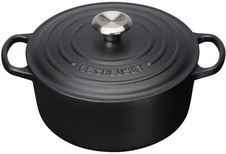 Le Creuset Signature Round Dutch Oven Licorice "22 cm