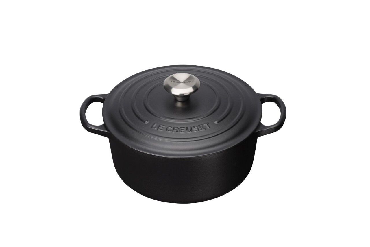 Le Creuset Signature Round Dutch Oven Licorice "28 cm