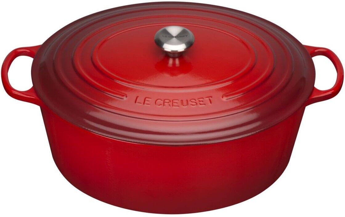 Le Creuset Signature Oval Dutch Oven Cerise "40 cm