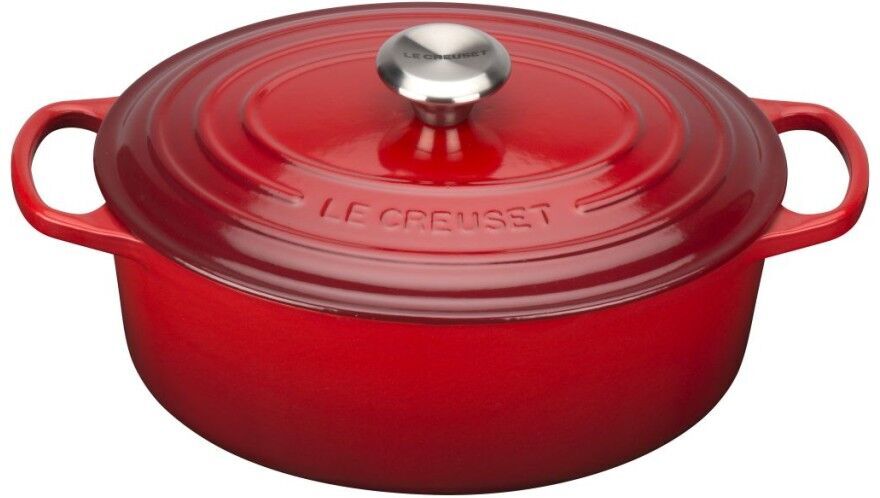 Le Creuset Signature Oval Dutch Oven Cerise "29 cm