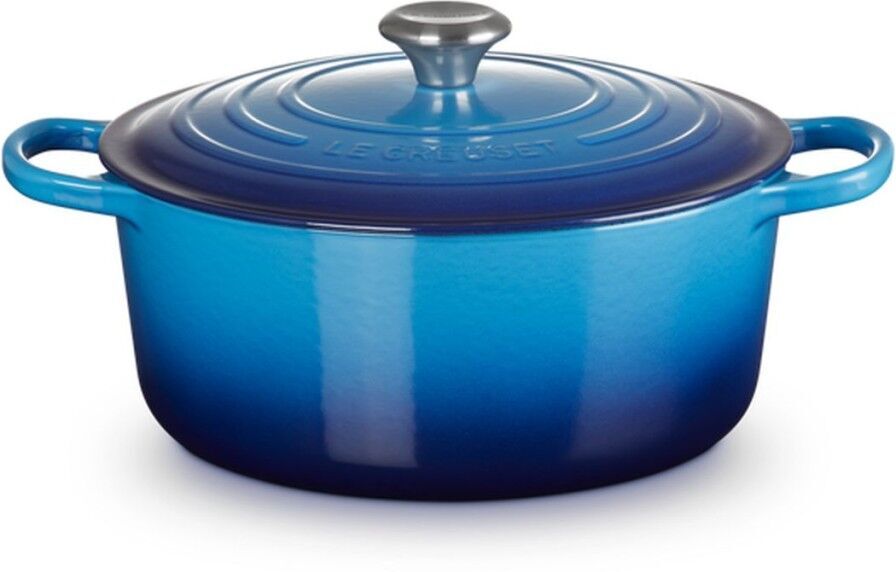 Le Creuset Signature Round Dutch Oven Azure "28 cm