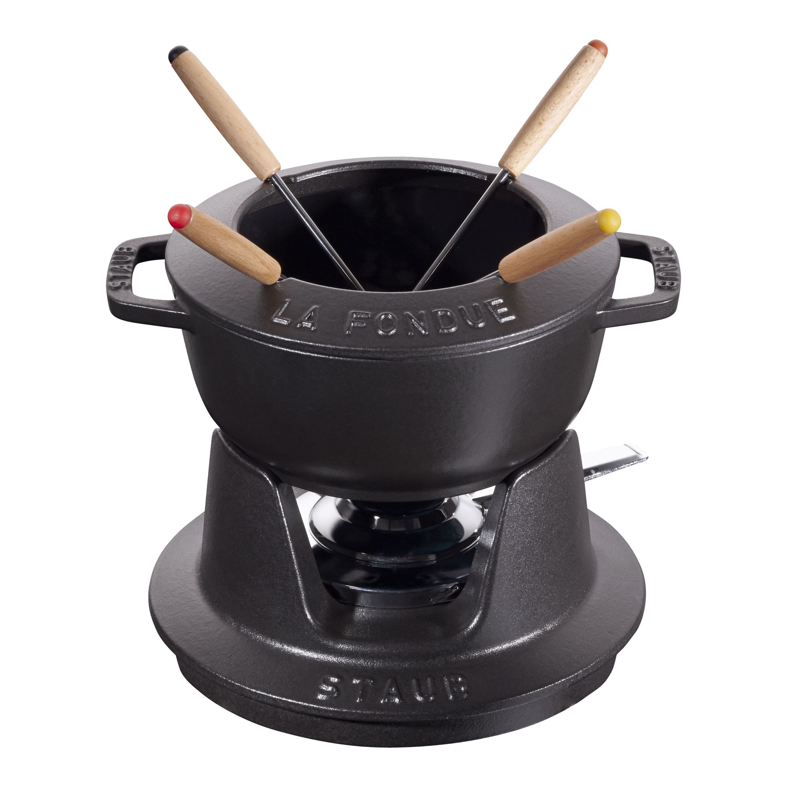 Staub Specialities Set per fonduta - 8-pz., ghisa