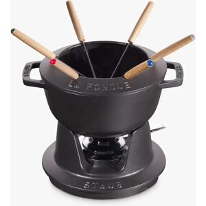 STAUB Cast Iron Fondue, 18cm - Black - Unisex