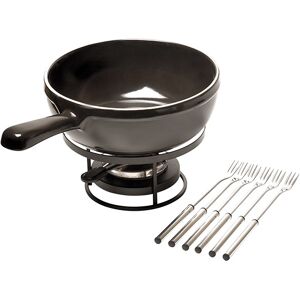 Emile Henry Charcoal Fondue Set